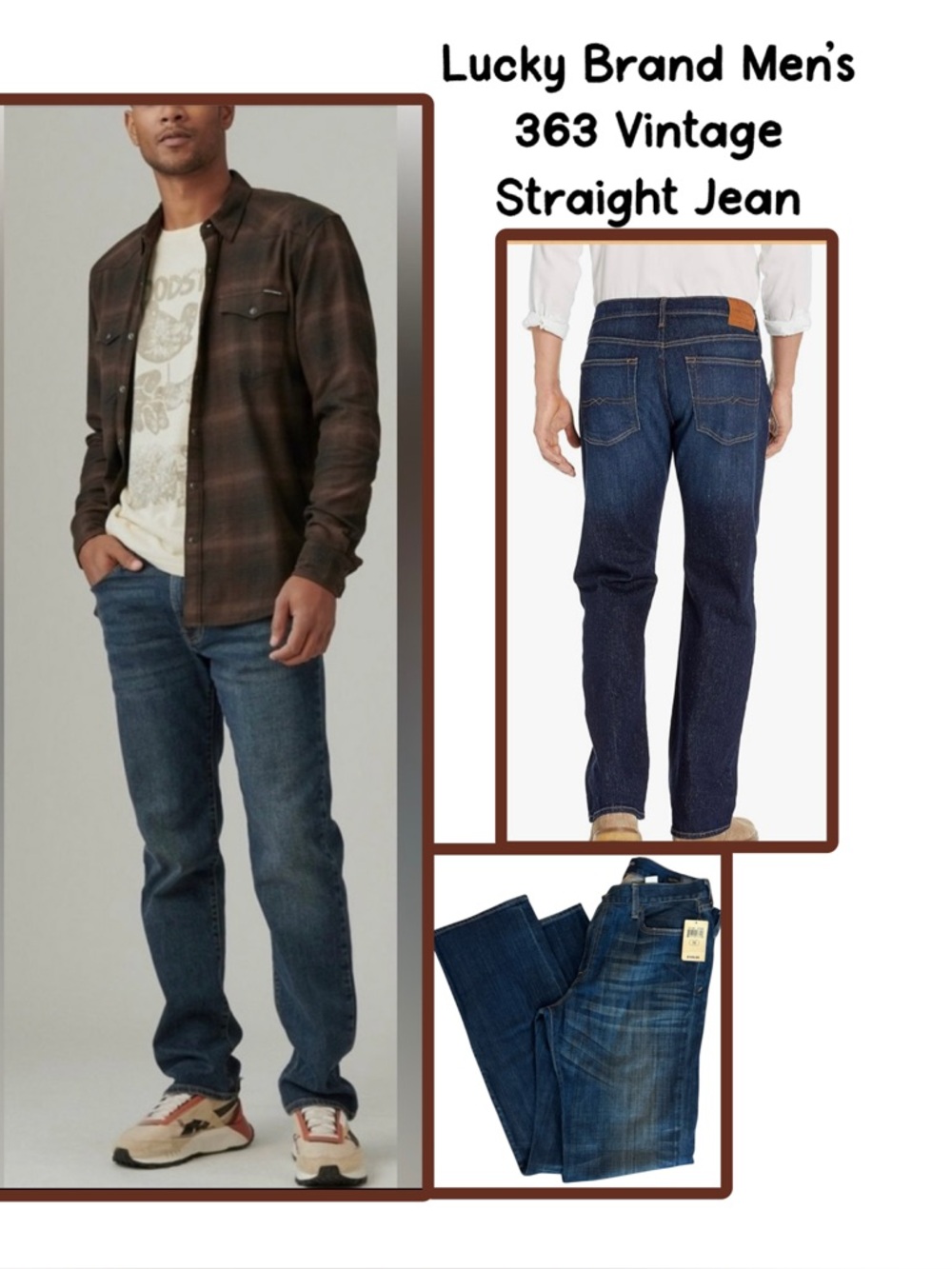 Lucky Brand Men's 363 Vintage Straight Jean